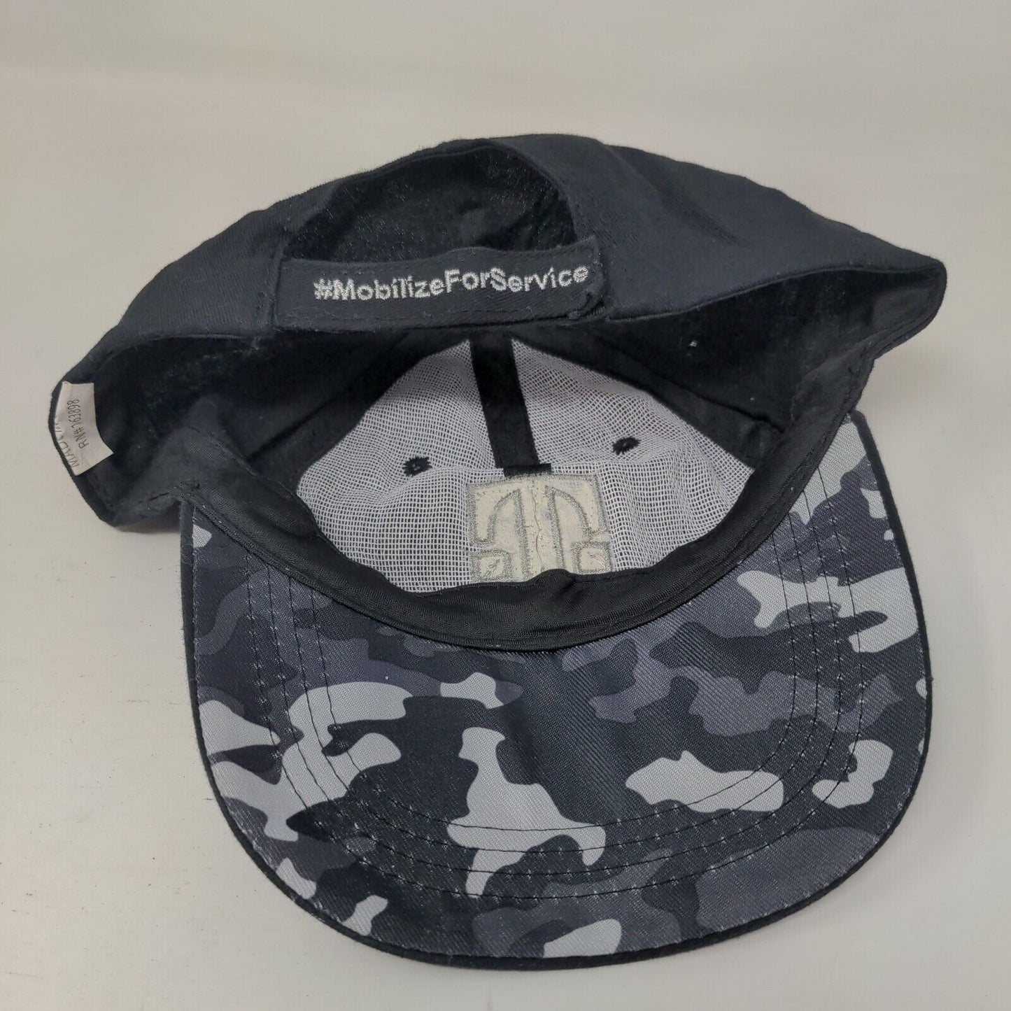 T-Mobile Mobilize For Service Strapback Hat Black One Size Adjustable Patriotic
