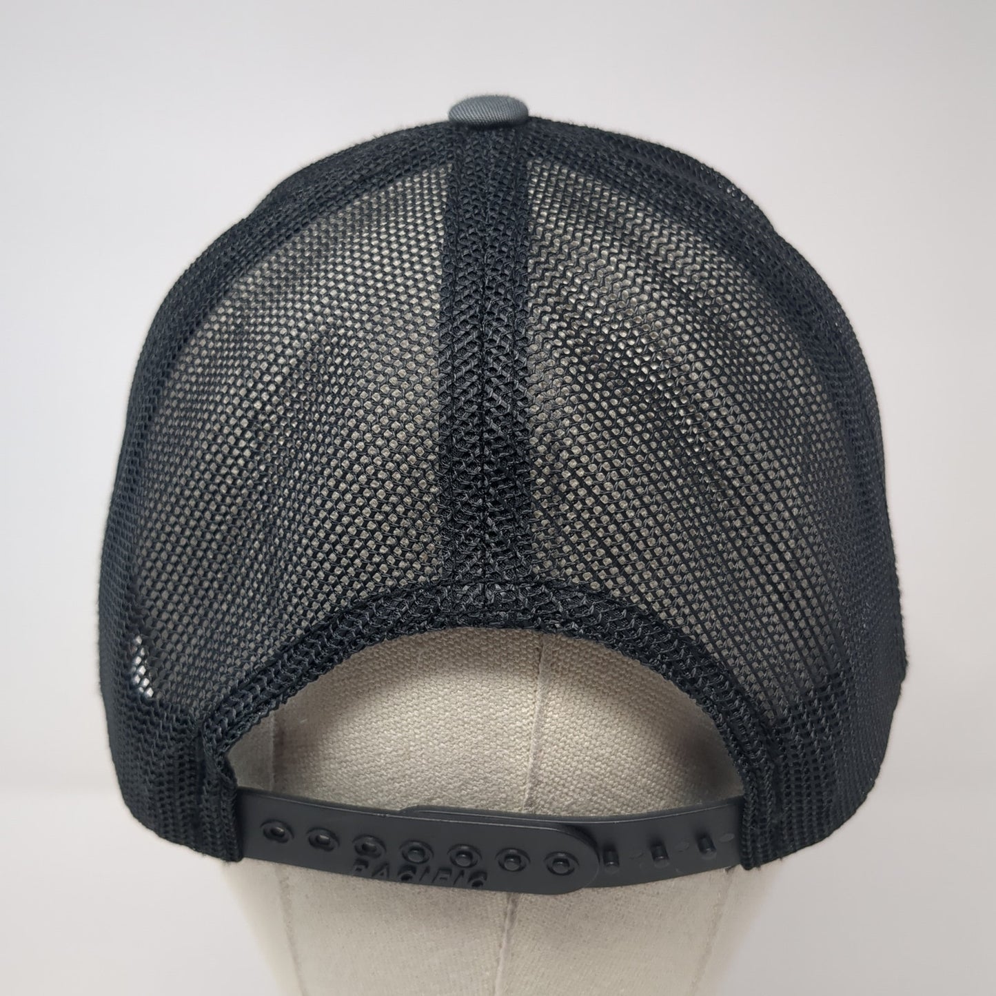 Bingham Healthcare Snapback Trucker Hat Gray OS Adjustable Pacific Headwear