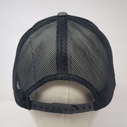 Bingham Healthcare Snapback Trucker Hat Gray OS Adjustable Pacific Headwear