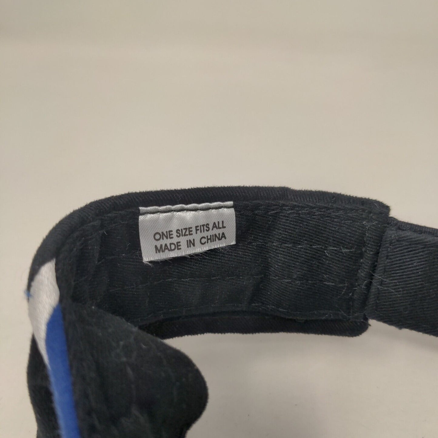Elanco Strapback Visor Hat Multi OSFA Adjustable Embroidered Colorblock