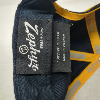 Zephyr Michigan Wolverines NCAA Snapback Hat Blue Yellow One Size Script M Logo