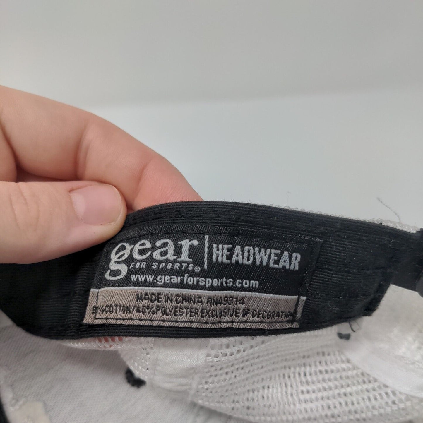 Redfish Lake Lodge Snapback Trucker Hat Black One Size Mesh Back Gear For Sports