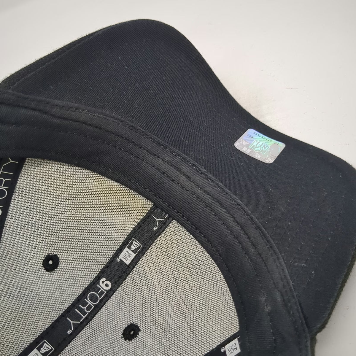 New Era Philadelphia Eagles NFL Snapback Black One Size 9FORTY Hat Curved Brim