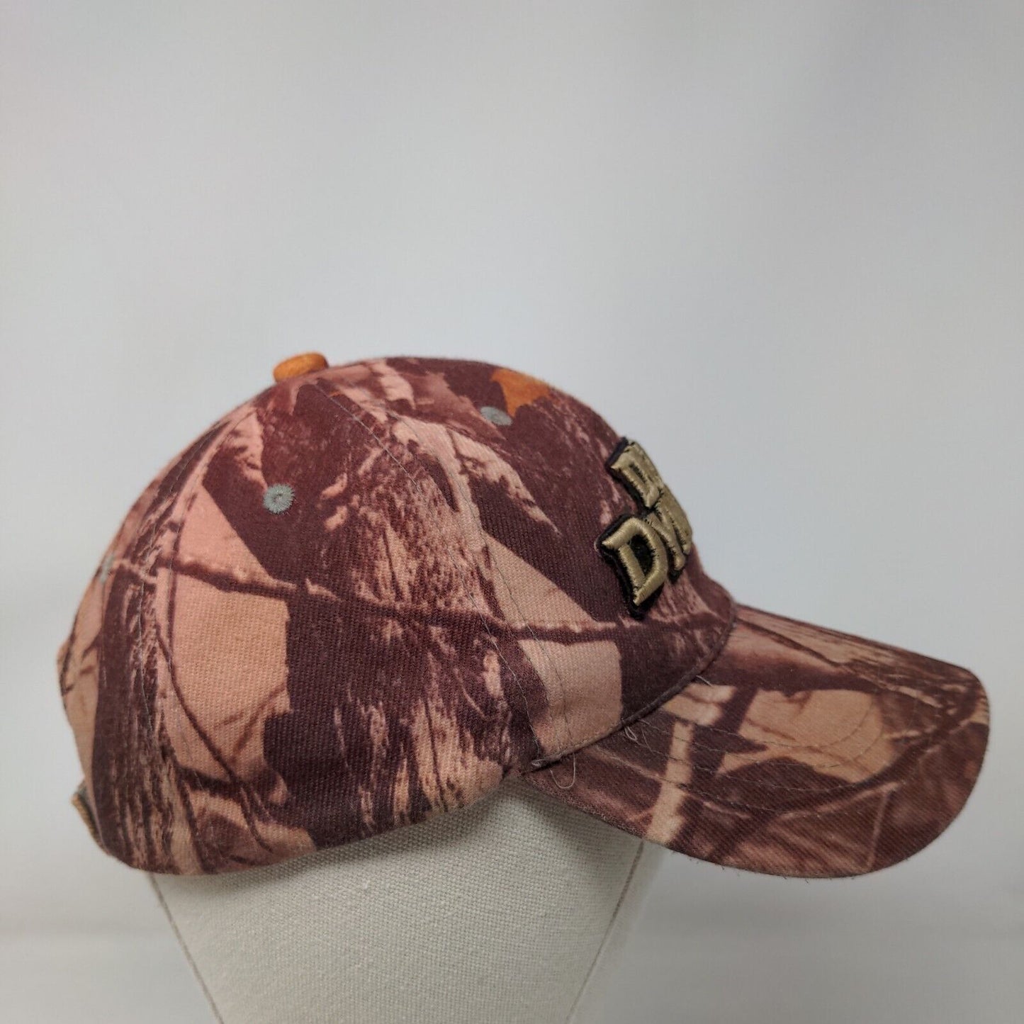 Duck Dynasty Camo Strapback Hat Multicolor OSFA Embroidered Logo