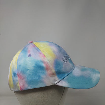 GRL PWR Strapback Hat Multicolor One Size Adjustable Tie Dye Wonder Nation
