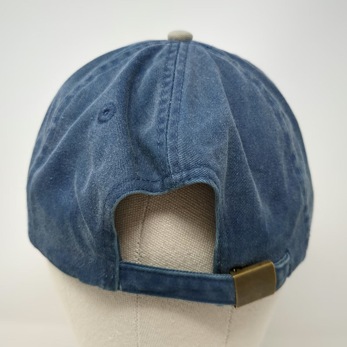 OTTO Baseball Cap Blue Beige One Size Cancun Beach Mexico Souvenir Slideback Hat