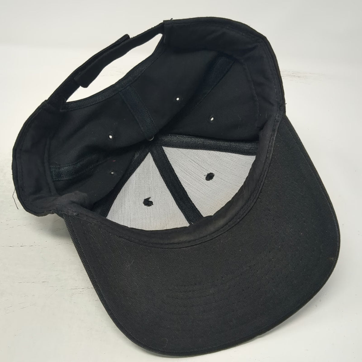 Idaho Hydro Jetting Baseball Cap Black White One Size Strapback Truck Hat