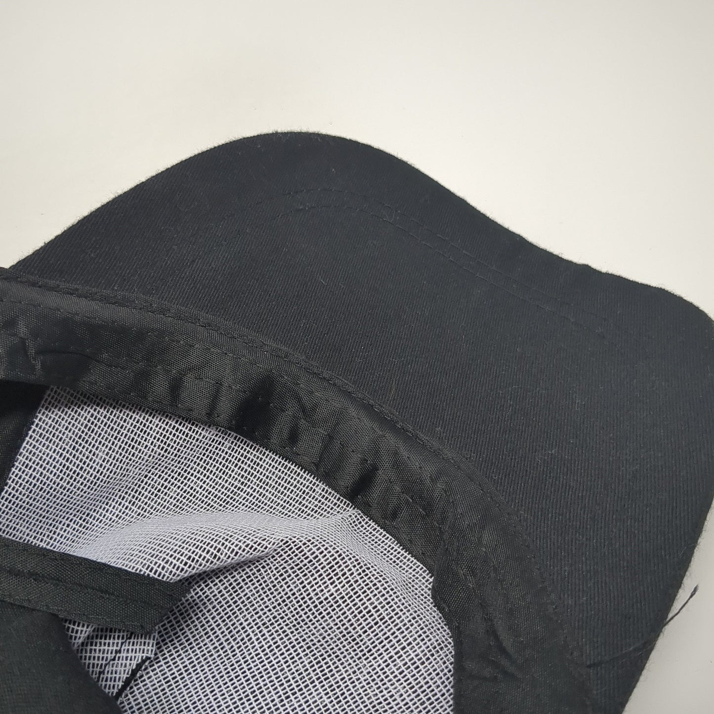Agricas Slideback Hat Black One Size Adjustable Solid Outdoor Casual