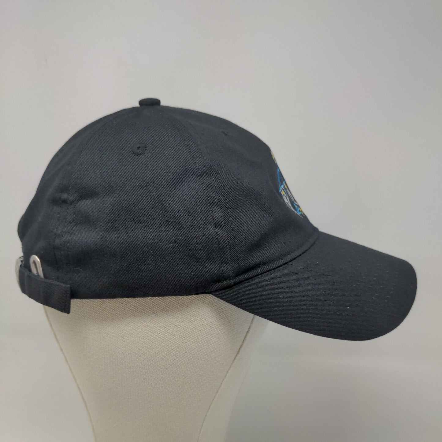 Burlington Beer Company Men's Slideback Hat Black Embroidered Logo