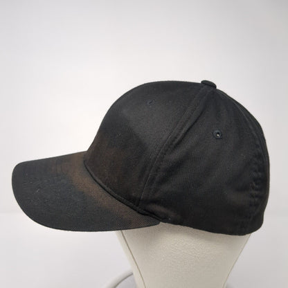 Wrench & Ratchet Fitted Hat Black L-XL Embroidered Stretch Flexfit