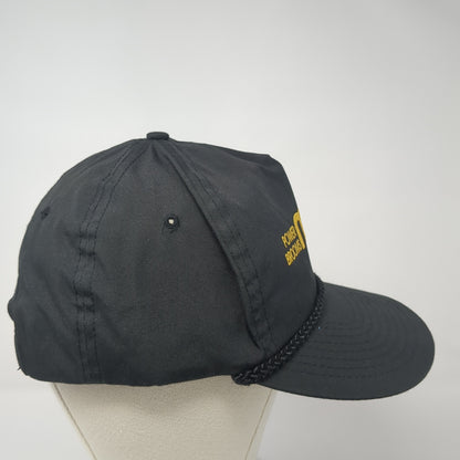 MB Power Brooms Paint Strippers Snapback Rope Hat Black One Size Winner