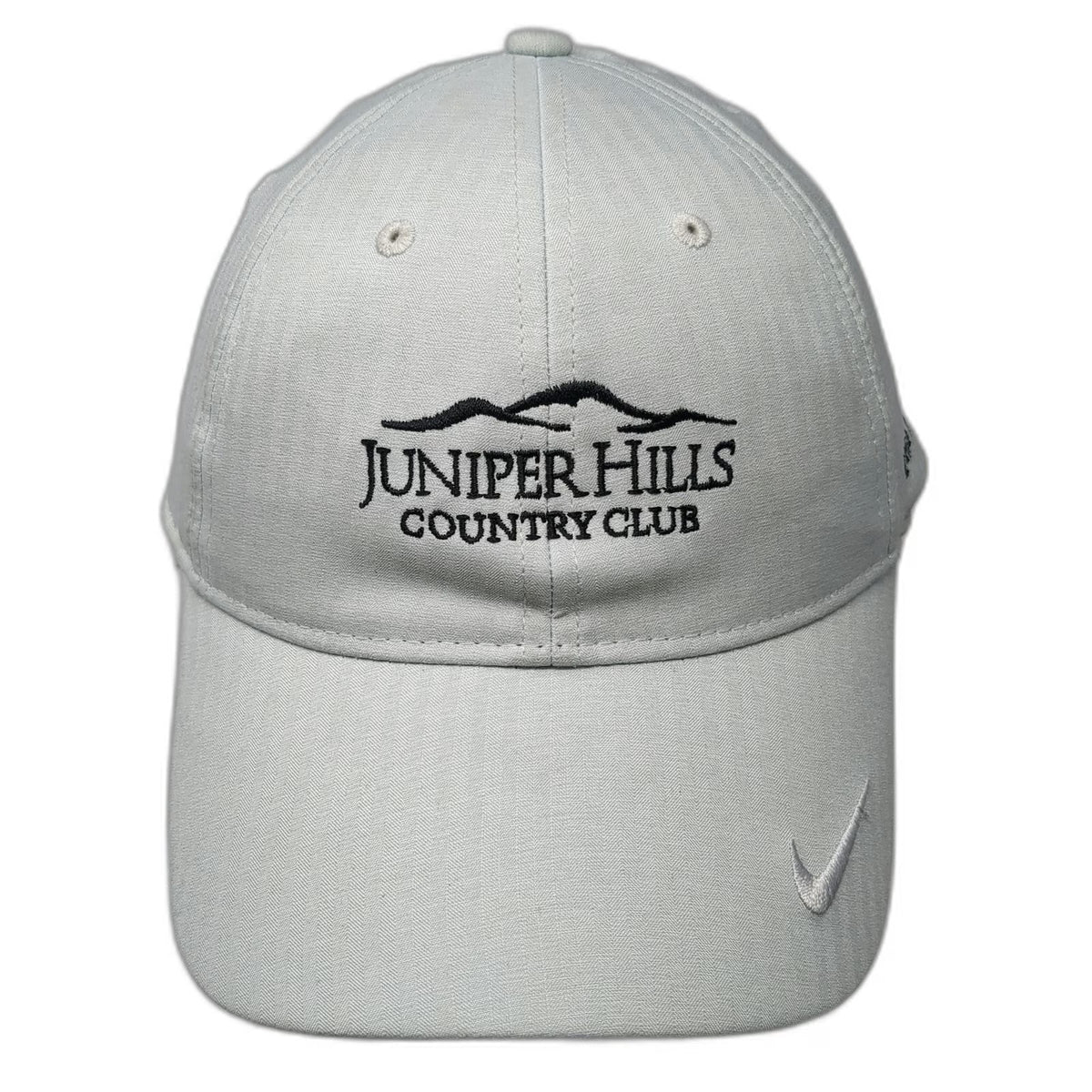 Nike Juniper Hills Country Club Golf Hat Gray One Size Baseball Cap Slideback