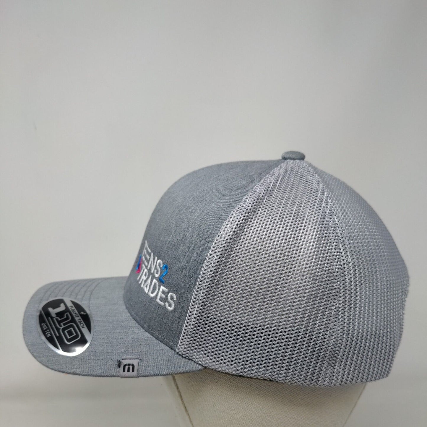 Teens2Trades Snapback Trucker Hat Gray One Size 110 Flexfit Tech Yupoong