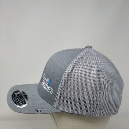 Teens2Trades Snapback Trucker Hat Gray One Size 110 Flexfit Tech Yupoong