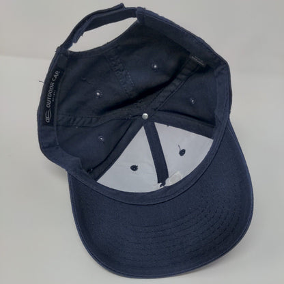 OL Youth Strapback Hat Blue One Size Adjustable Embroidered Outdoor Cap