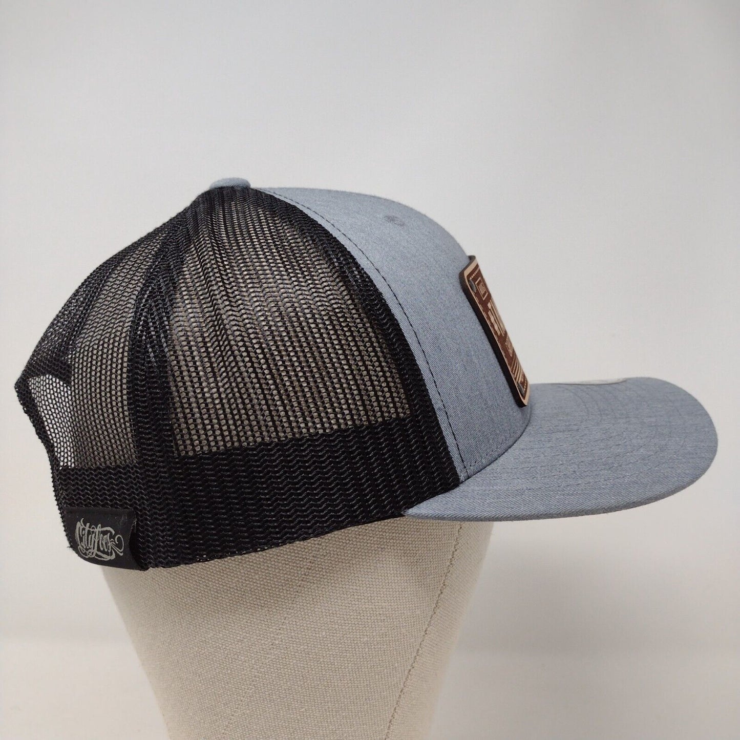 TAKEGWITHME Garrison Zimmer Memorial Snapback Trucker Hat Gray OSFA Yupoong