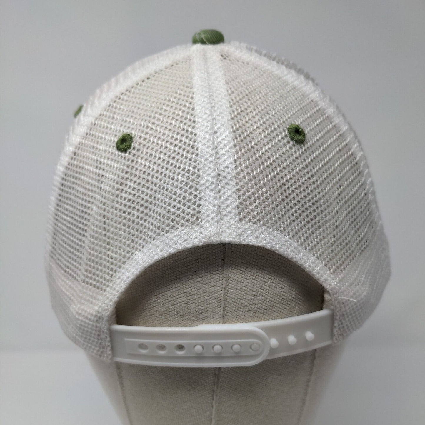 Simms Fishing Products Bozeman Montana Snapback Trucker Hat Green OSFA Mesh Back