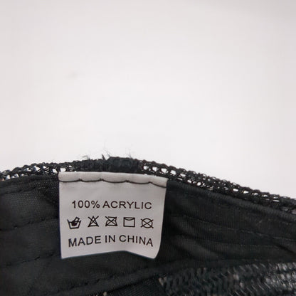 Hockey Mom Snapback Trucker Hat Multicolor One Size Adjustable Mesh Back