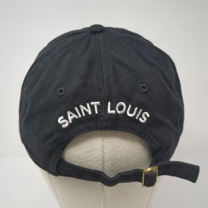 Rose Saint Louis Slideback Hat Black One Size Adjustable Sportsman