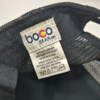 BOCO Gear Amgen Tour of California Bear Black One Size Trucker Hat Mesh Snapback