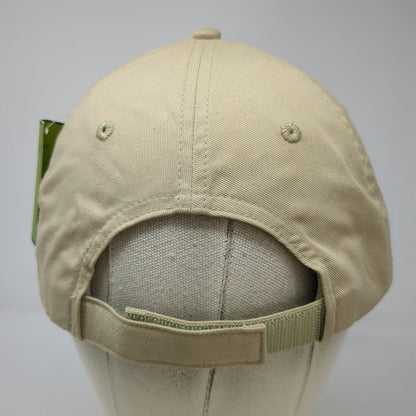 Port Authority Baseball Cap Beige One Size 5 Corners Bar Bamboo Strapback Hat