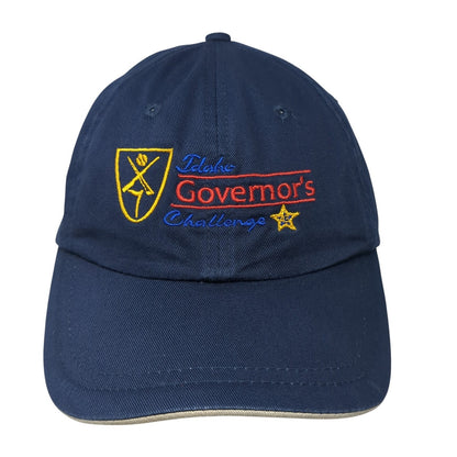 Idaho Governor's Challenge Baseball Cap Blue OS Adjustable Authentic Merkley
