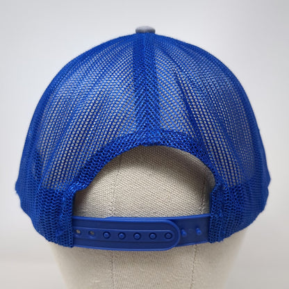 Port Authority Trucker Hat Gray Blue One Size Infinite Mechanical LLC Mesh
