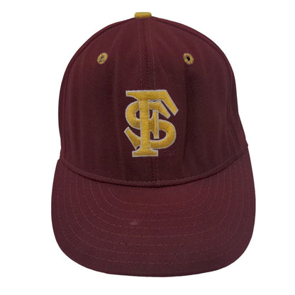 Pro-Line Men's Fitted Hat Red 6 5/8 Florida State Seminoles Vintage Made USA