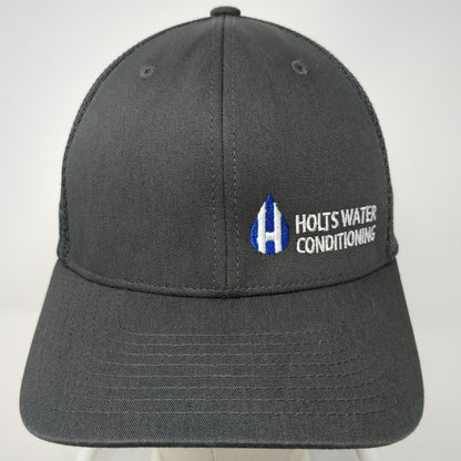 Yupoong Trucker Hat Gray One Size Holts Water Conditioning Mesh Back Snapback