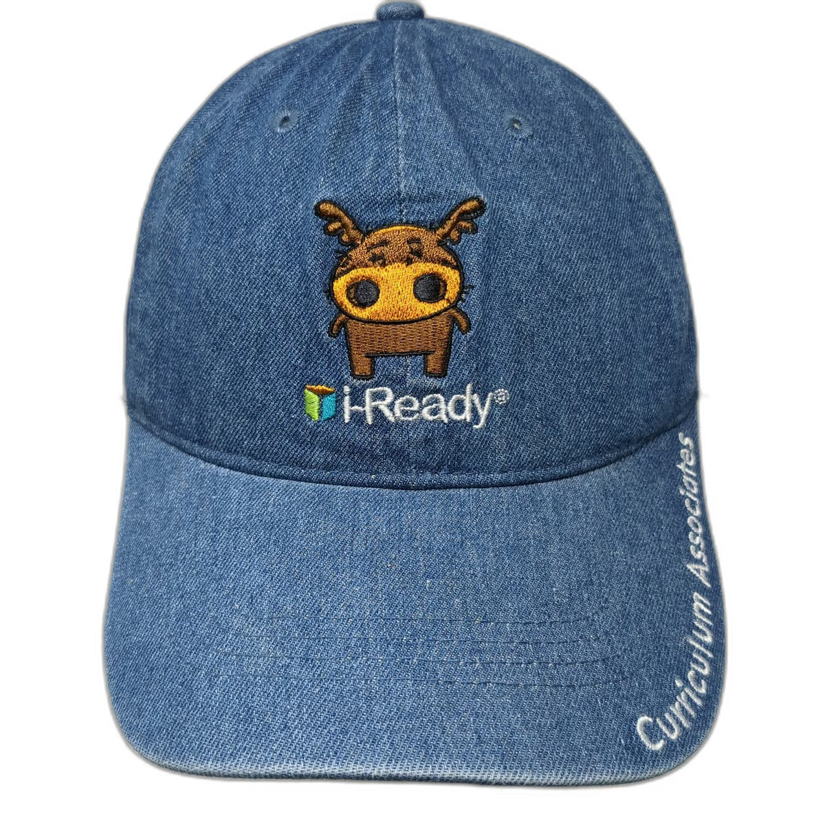 Baseball Cap Blue One Size i-Ready Curriculum Associates Denim Strapback Hat