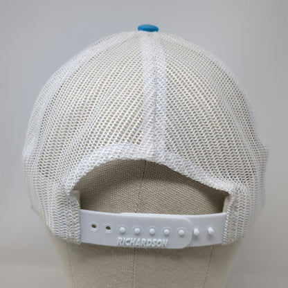 Richardson Trucker Hat Blue One Size Mesh Back Wildblue Discovery Fishing Gear