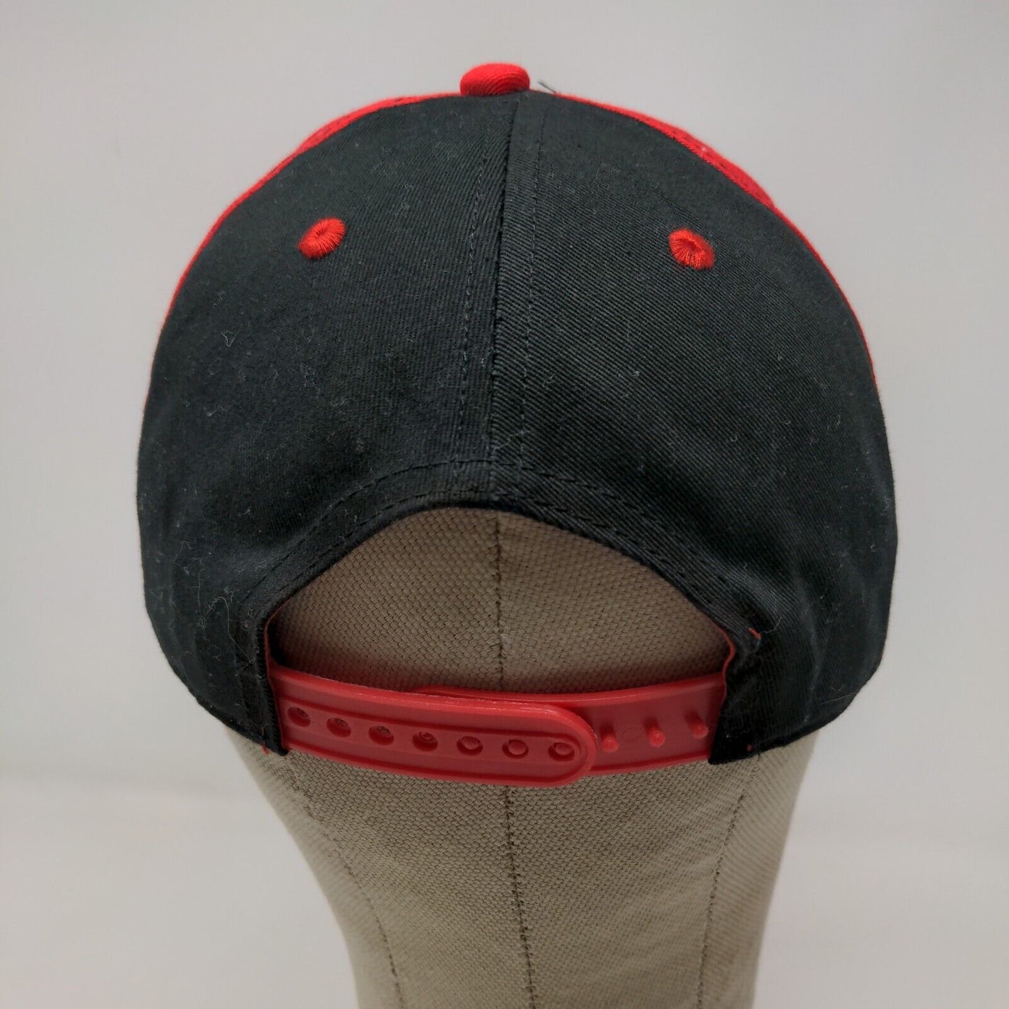 Star Wars Men's Snapback Hat Black Red Graphic Millenium Falcon Tie Fighters