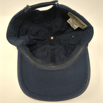 Top Of The Rock Patch Strapback Hat Blue Small Adjustable Imperial
