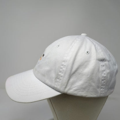 Bota Box Breeze White Baseball Cap One Size Cotton Slideback Adjustable Hat