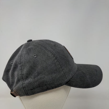 1976 Camp Horizon Slideback Hat Gray One Size Adjustable Patch 6 Panel Adams