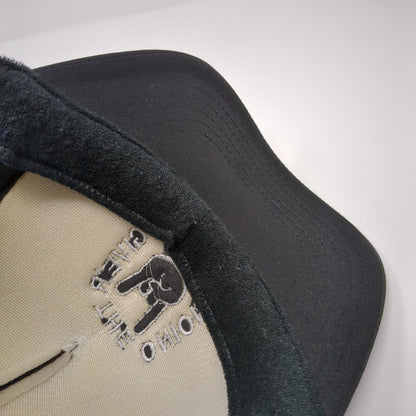 Give'r The Onion Boat Club Rope Trucker Hat Black One Size Mesh Back