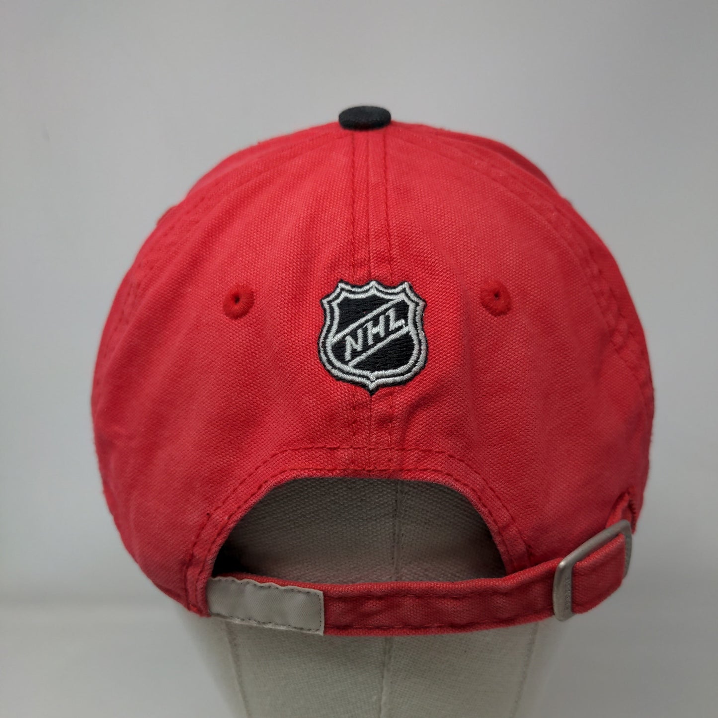 Detroit Red Wings NHL Slideback Hat Red Reebok OSFA Embroidered Logo Hockey