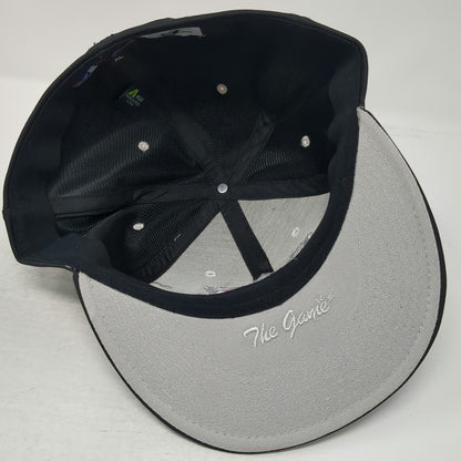 Northwest Nazarene Nighthawks NCAA The Game Cap Black XL A-Flex Gray Brim Hat