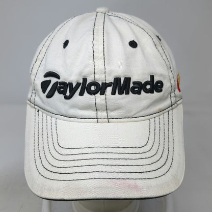 TaylorMade Baseball Cap White One Size Contrast Stitching R7 XR Golf Hat