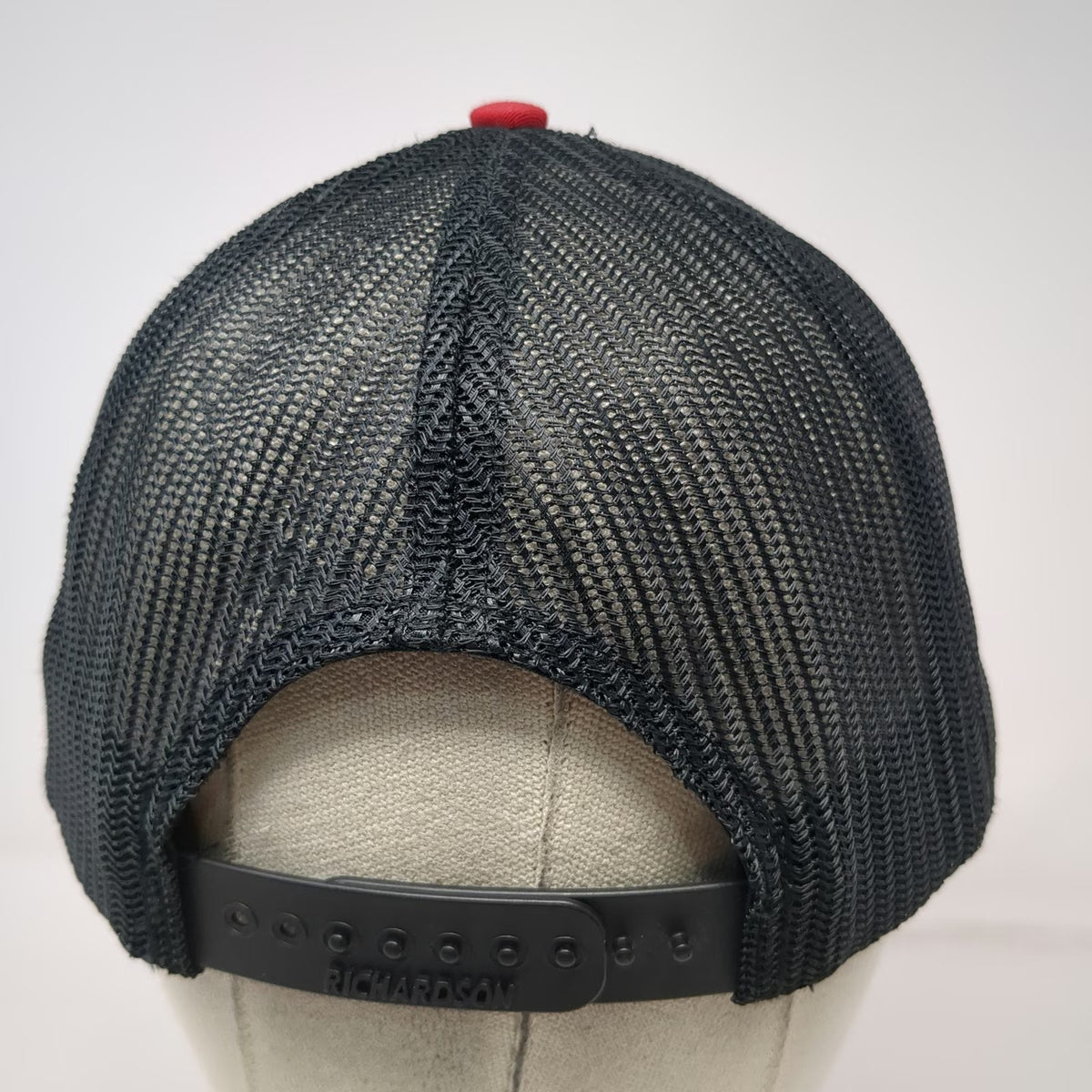 Richardson Trucker Hat Red One Size Spencer Fluid Power Danfoss Snapback Mesh