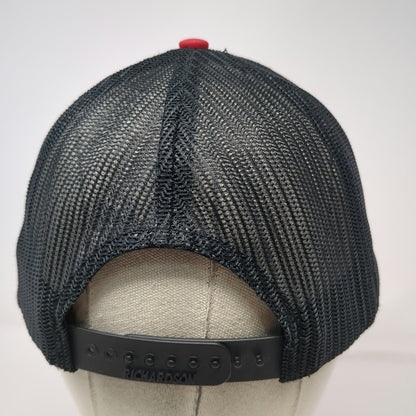 Richardson Trucker Hat Red One Size Spencer Fluid Power Danfoss Snapback Mesh