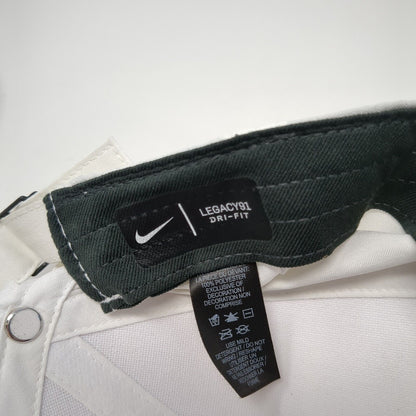 Nike Slideback Hat White One Size Adjustable Embroidered Legacy91 Dri-Fit