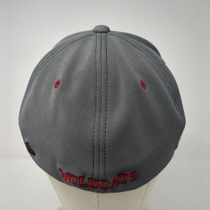 Wildcats Fitted Hat Gray 7 3/8-8 Stretch Embroidered Logo Performance