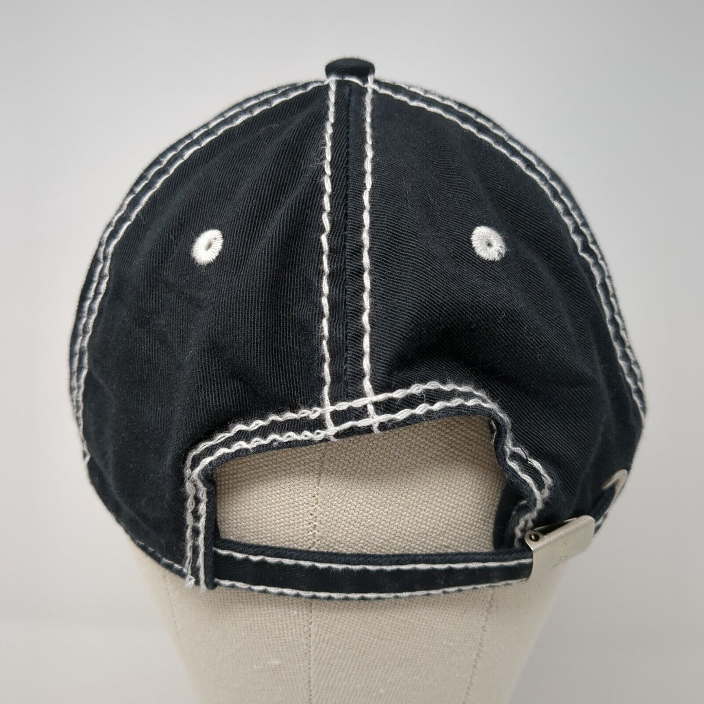 Adams Slideback Hat Multicolor One Size Adjustable 6 Panel Distressed Blank