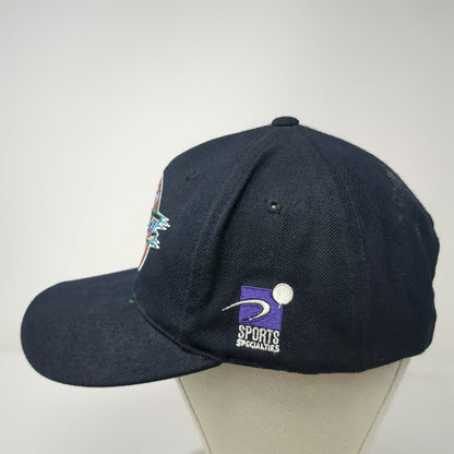 Utah Jazz NBA Sports Specialties Snapback Black Green Underbrim Hat Vintage