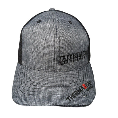 Trimco Millwork Strapback Mesh Back Hat Gray OSFA Therma-Tru Doors