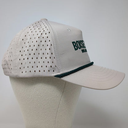 Trucker Hat Beige One Size Boise Co-Op Market Rope Orange Underbrim