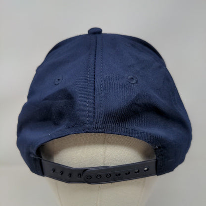 A.J. Weigand Inc. Snapback Hat Blue OSFM Embroidered Adjustable Otto
