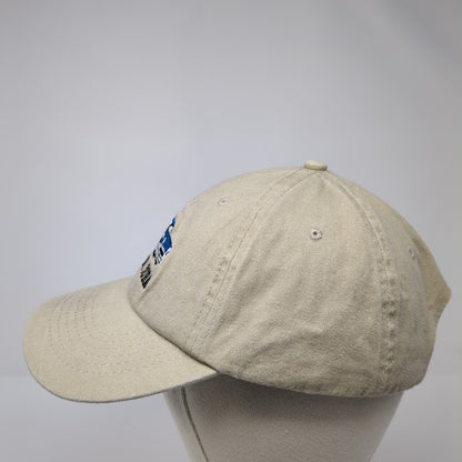 Havana Cuba Strapback Hat Tan OS Adjustable Embroidered DMR Classic Headwear