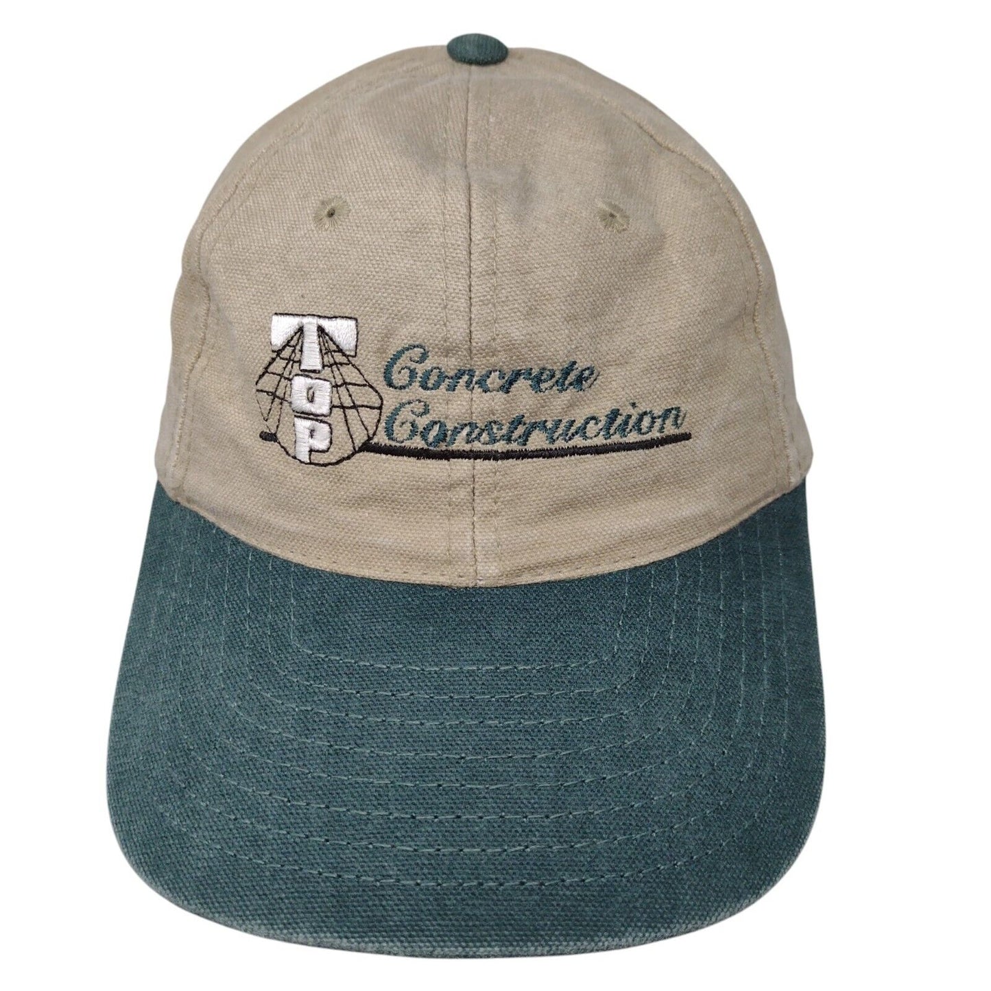 Top Concrete Construction Slideback Hat Multi OSFA Colorblock KC Caps